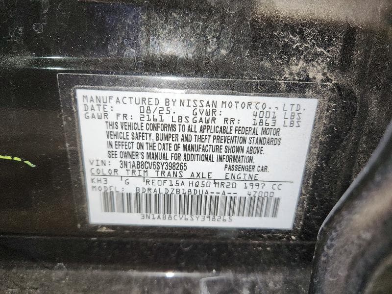2025 NISSAN SENTRA SV 13