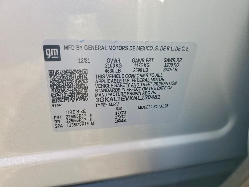2022 GMC TERRAIN SLE 12