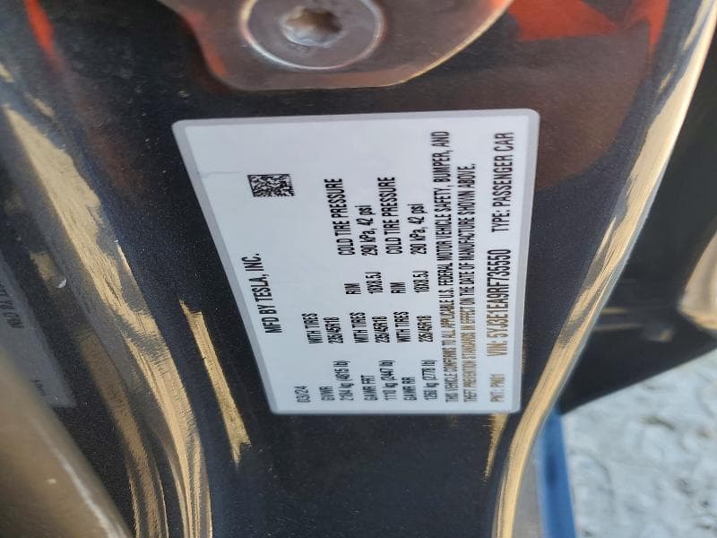 2024 TESLA MODEL 3 12