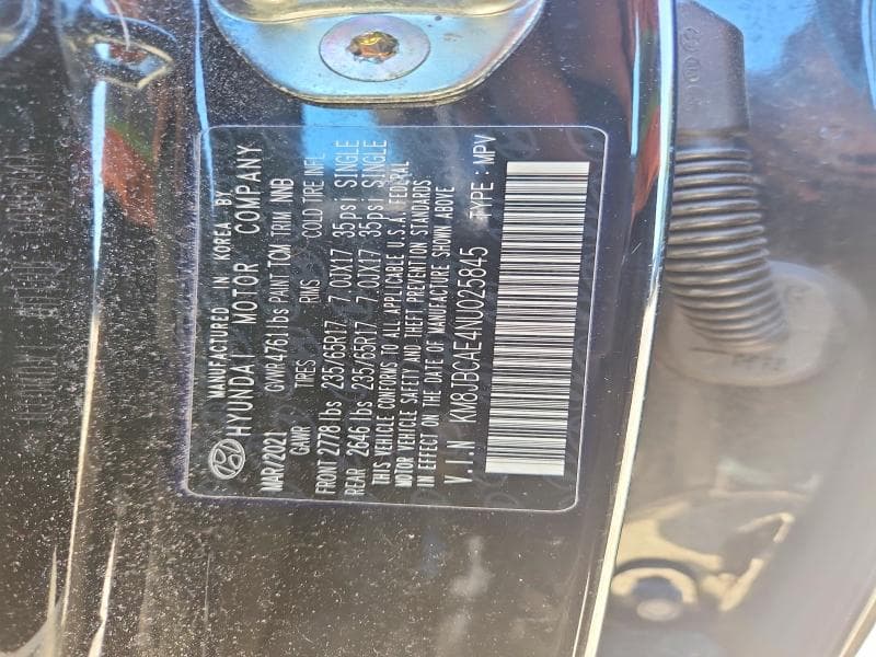 2022 HYUNDAI TUCSON SEL 13