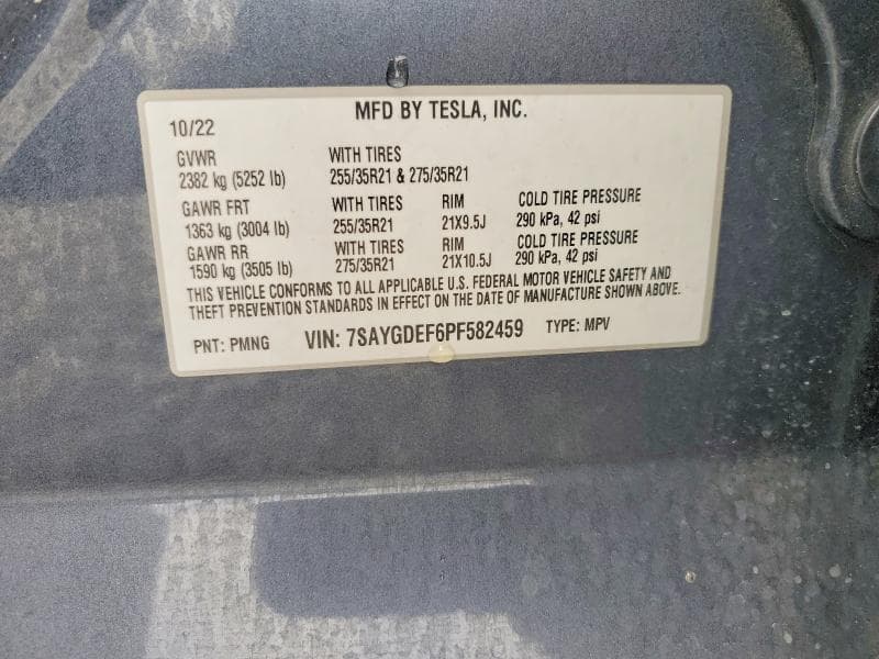 2023 TESLA MODEL Y 12