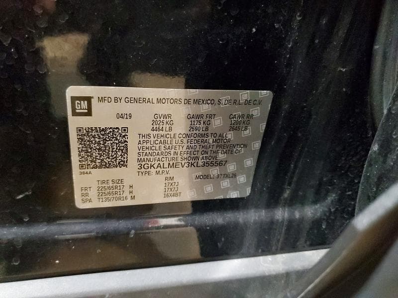 2019 GMC TERRAIN SLE 14