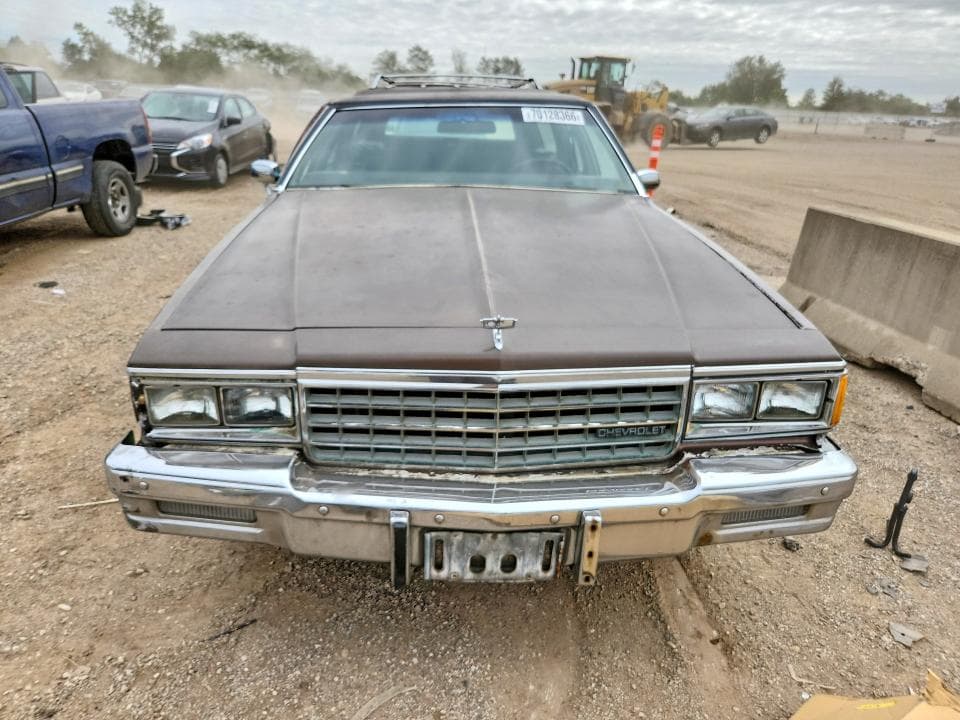 1983 CHEVROLET CAPRICE CLASSIC 5