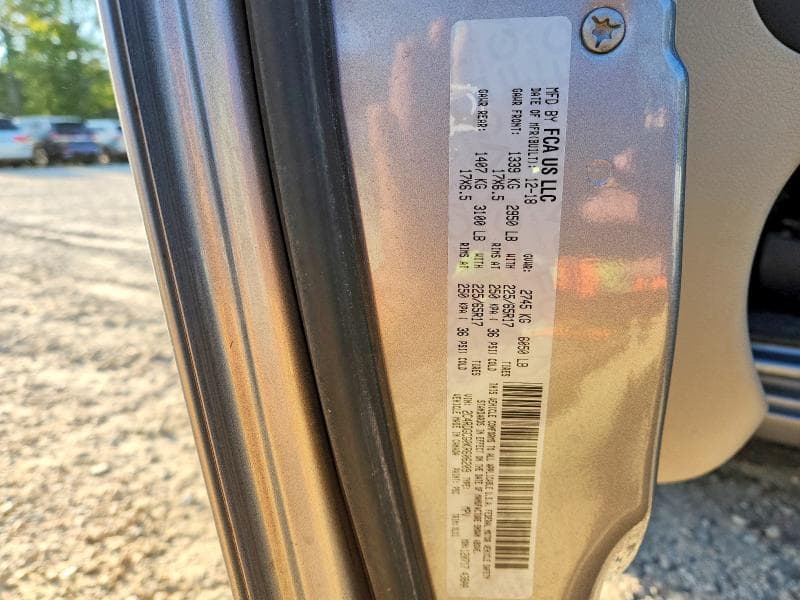 2019 DODGE GRAND CARAVAN SXT 13