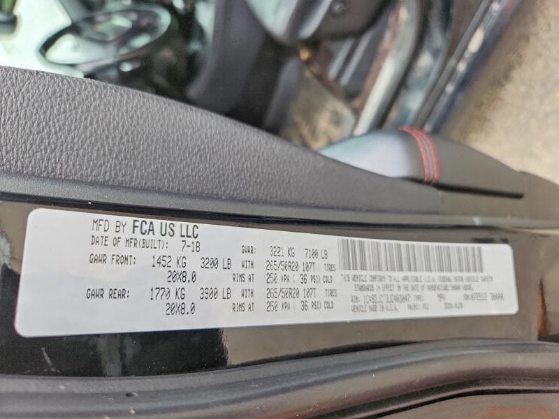 2018 DODGE DURANGO R/T 14
