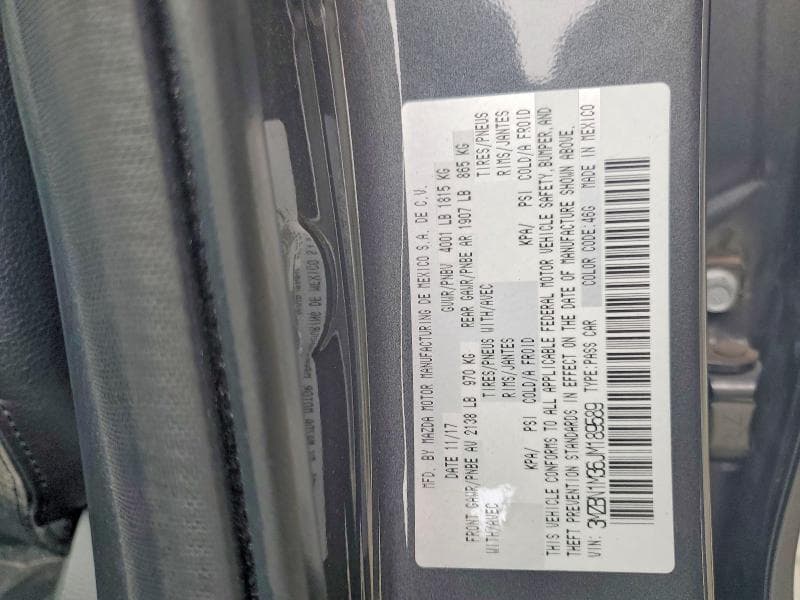 2018 MAZDA 3 GRAND TOURING 13
