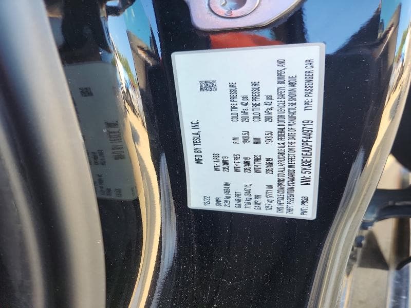 2023 TESLA MODEL 3 13