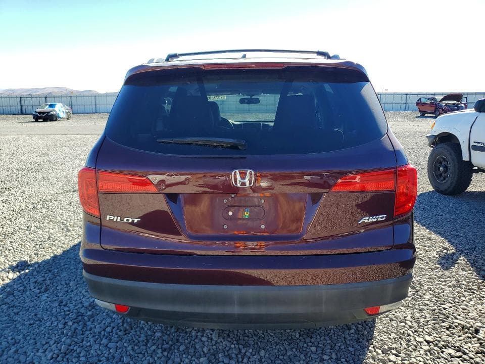 2017 HONDA PILOT EXL 6