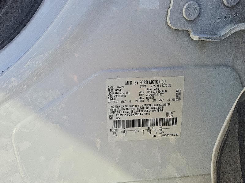 2021 FORD EDGE SE 13