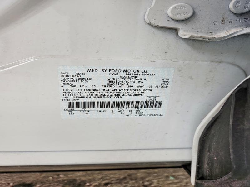 2024 FORD EDGE SEL 13