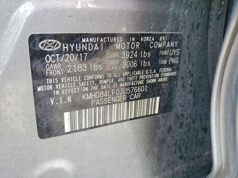 2018 HYUNDAI ELANTRA VALUE EDITION 12