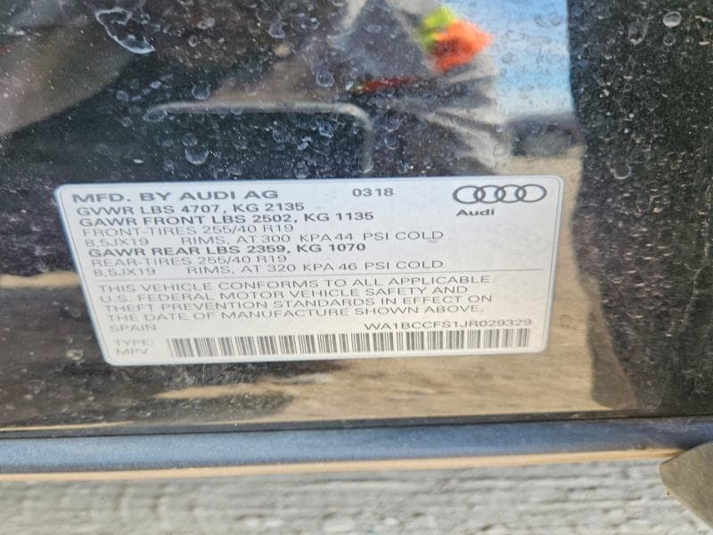 2018 AUDI Q3 PREMIUM 14