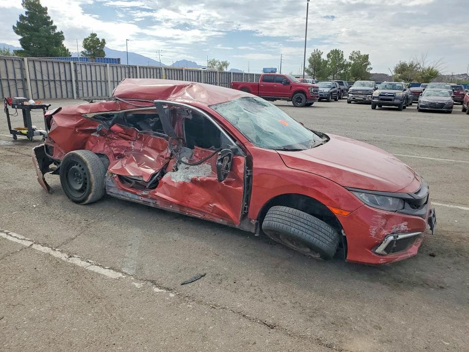 2019 HONDA CIVIC LX 4