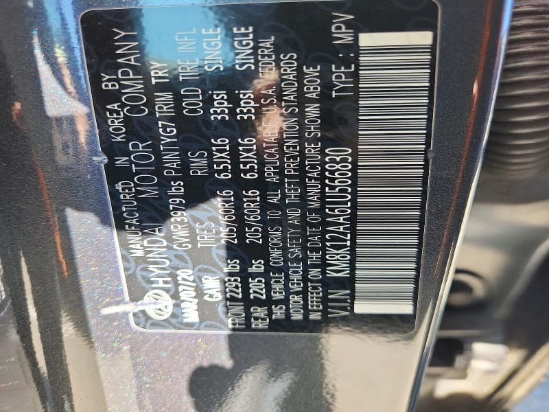 2020 HYUNDAI KONA SE 12