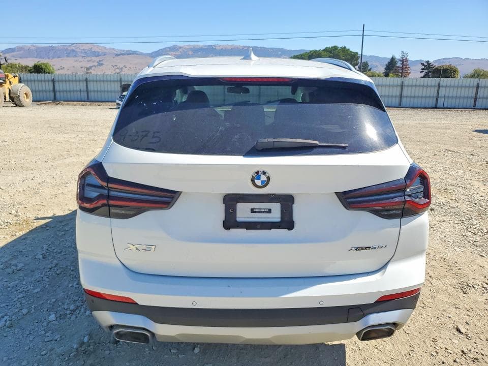 2022 BMW X3 XDRIVE30I 6