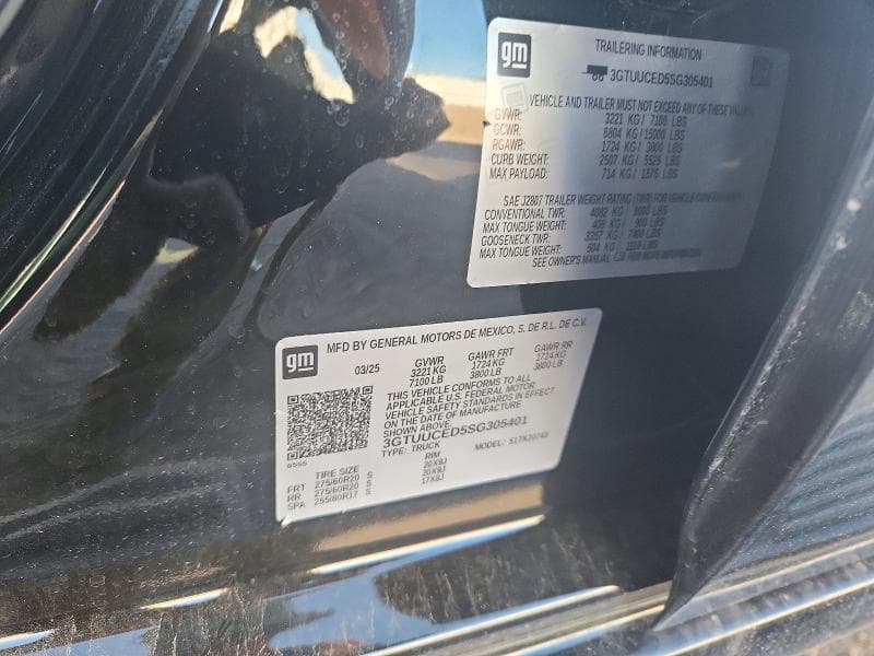 2025 GMC SIERRA K1500 ELEVATION 12