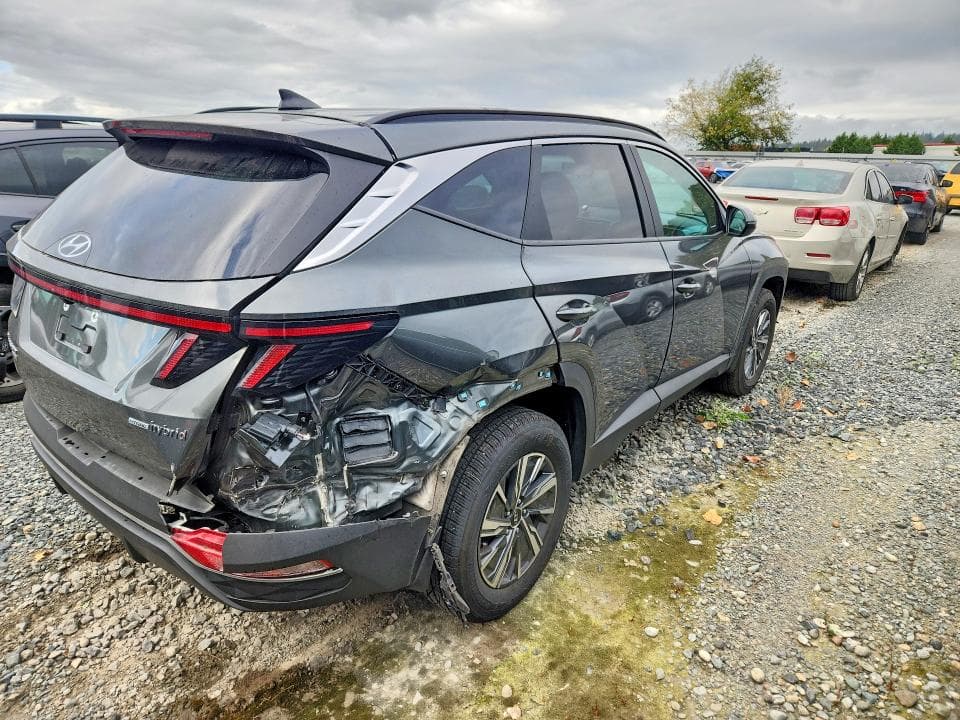 2023 HYUNDAI TUCSON BLUE 3