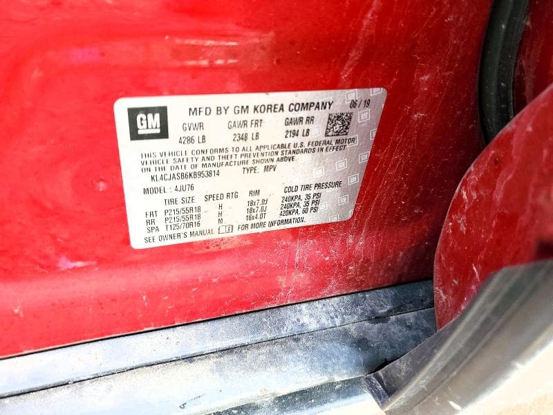 2019 BUICK ENCORE PREFERRED 13