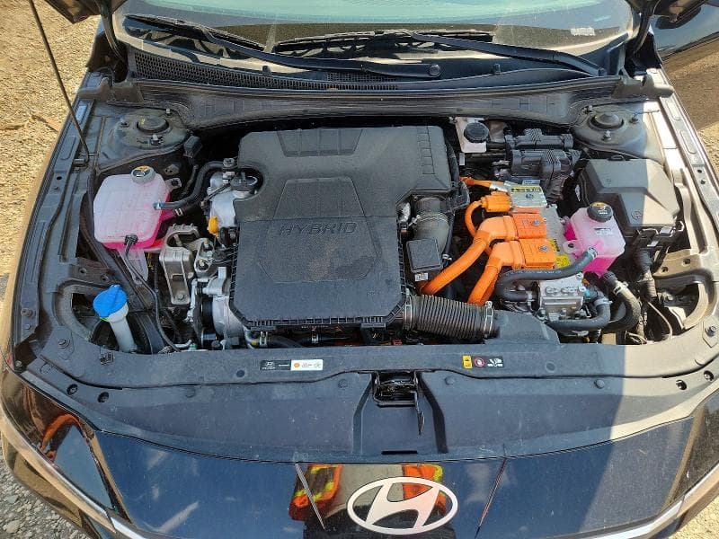 2025 HYUNDAI ELANTRA HYBRID BLUE 11