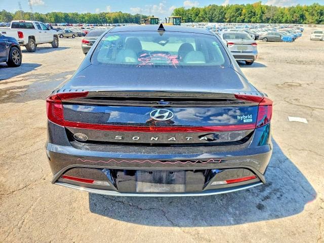 2022 HYUNDAI SONATA HYBRID BLUE 6