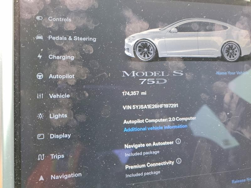 2017 TESLA MODEL S 9