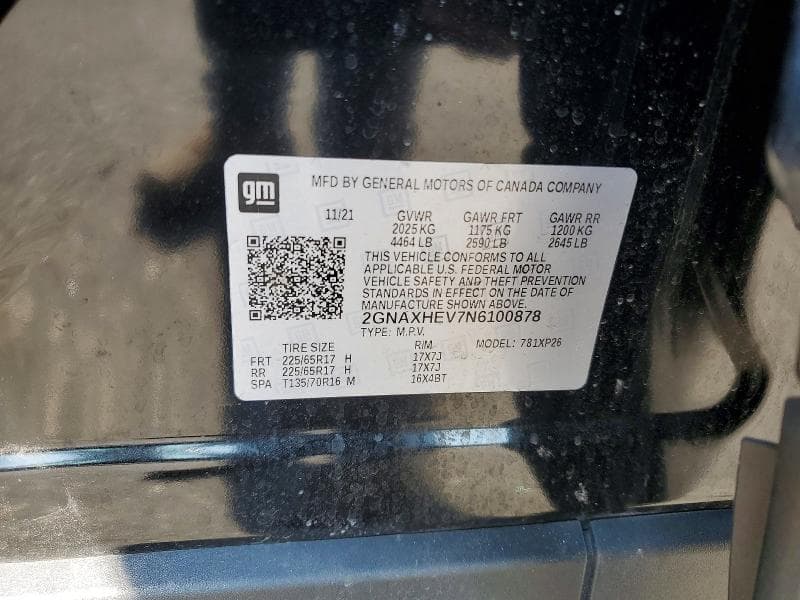 2022 CHEVROLET EQUINOX LS 13