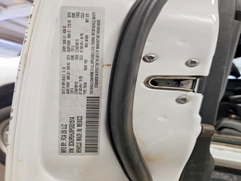 2023 RAM 2500 TRADESMAN 12