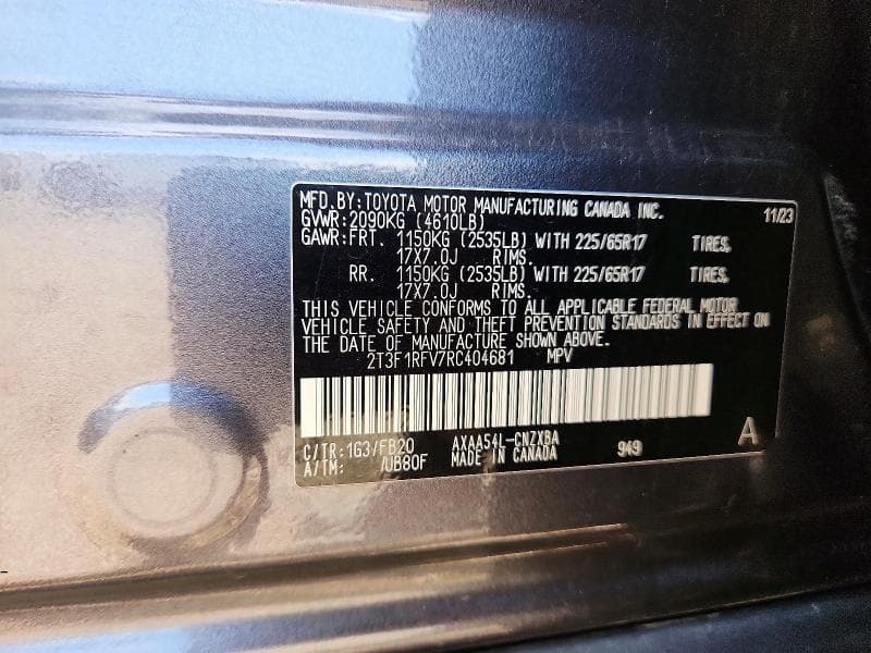 2024 TOYOTA RAV4 LE 13