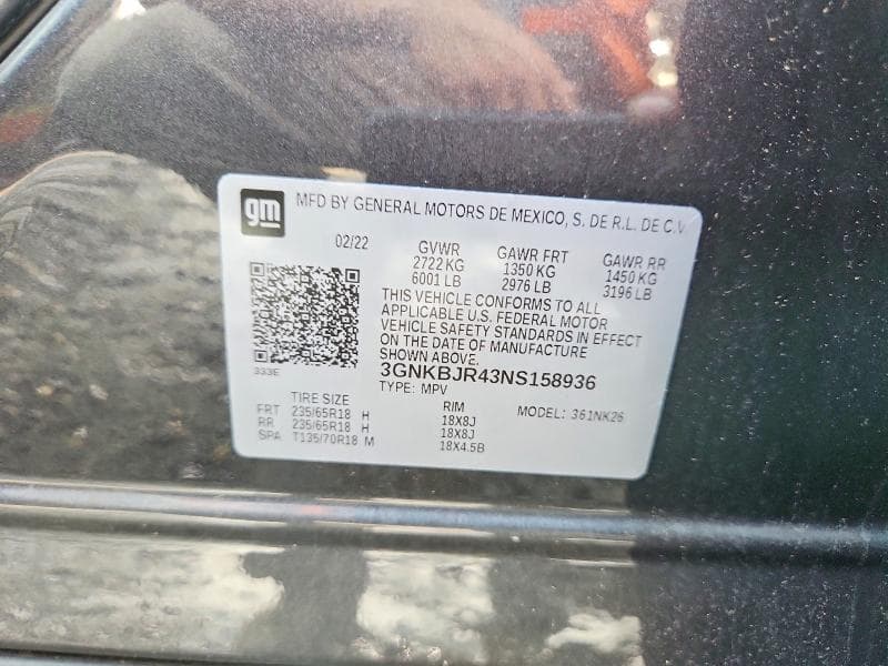 2022 CHEVROLET BLAZER 3LT 13