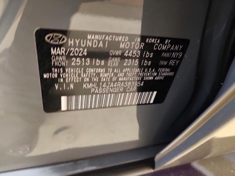 2024 HYUNDAI SONATA SEL 13