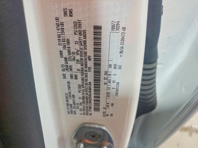 2025 FORD ESCAPE ST LINE SELECT 13