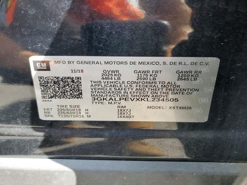 2019 GMC TERRAIN SLT 13