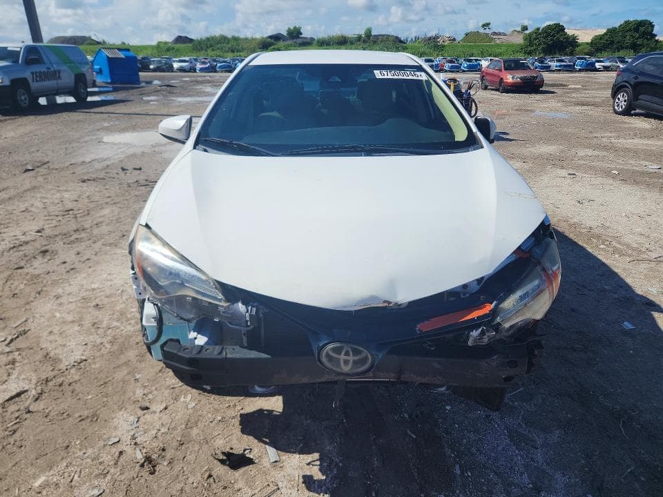 2017 TOYOTA COROLLA LE 5