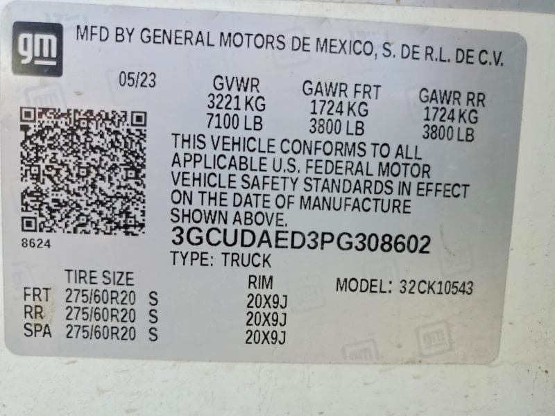 2023 CHEVROLET SILVERADO K1500 12