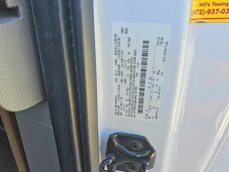 2018 FORD F150 SUPER CAB 12