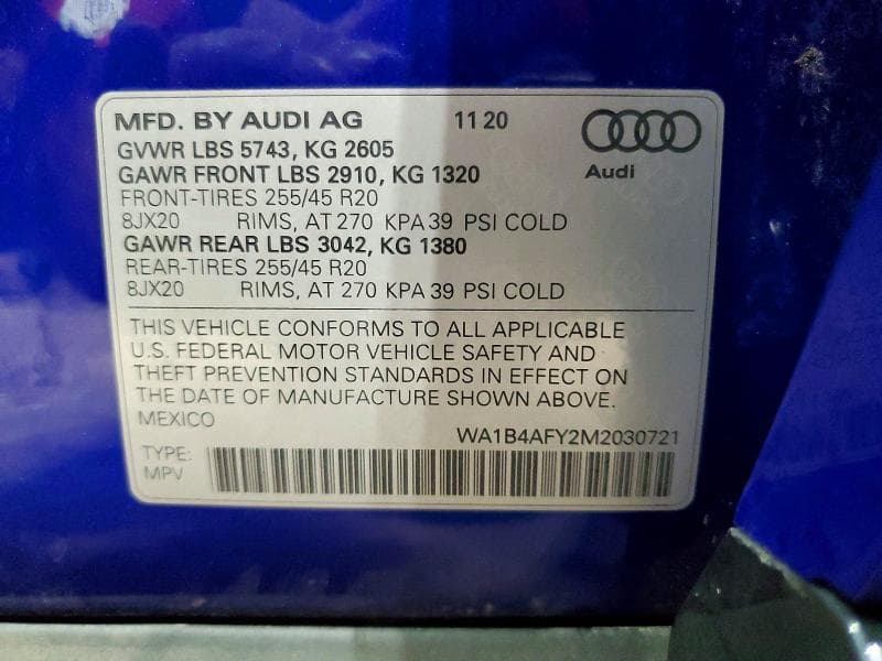 2021 AUDI SQ5 PREMIUM PLUS 13
