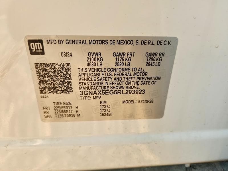 2024 CHEVROLET EQUINOX LS 14