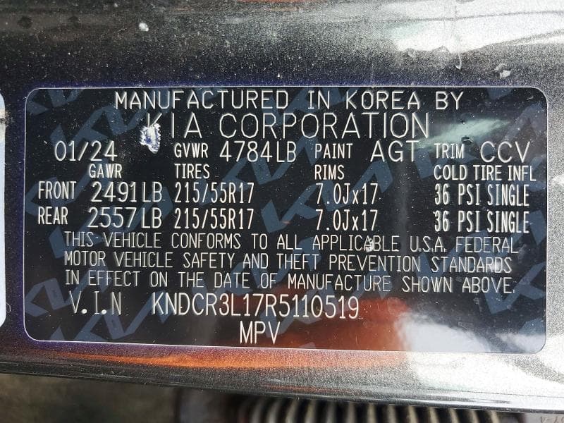 2024 KIA NIRO WIND 14
