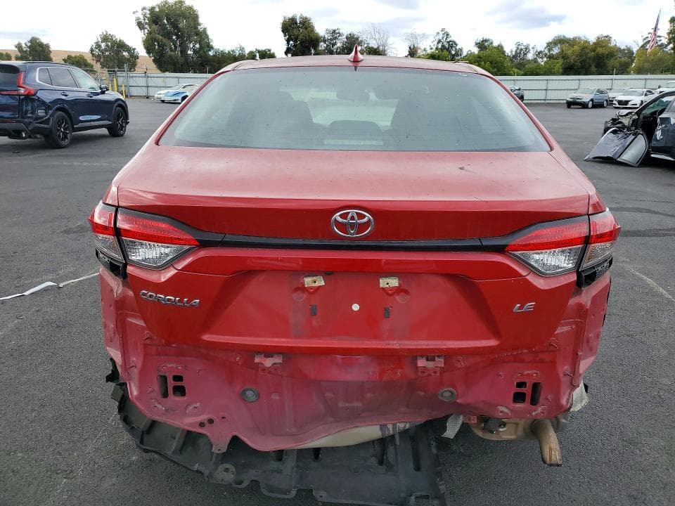 2020 TOYOTA COROLLA LE 6