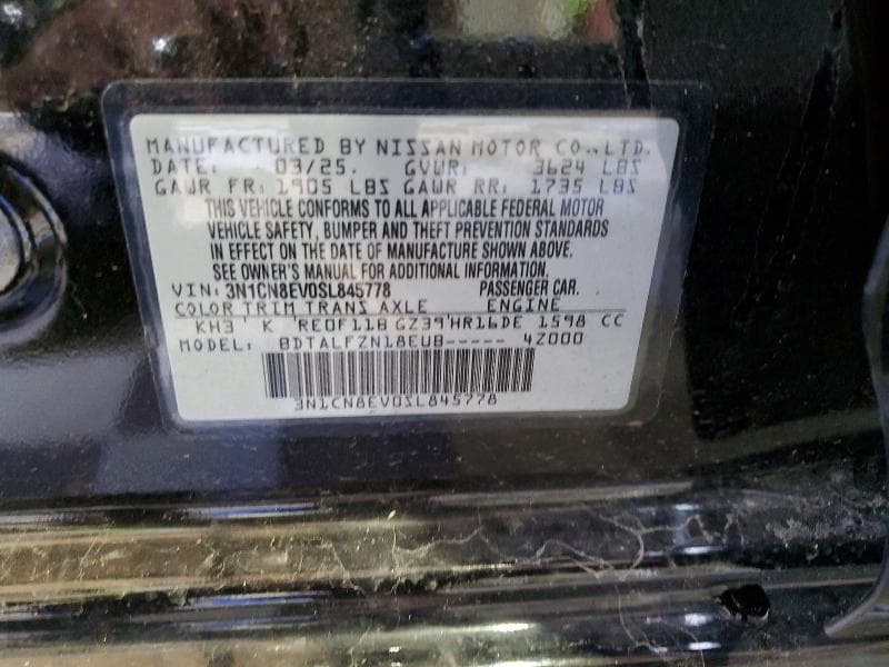 2025 NISSAN VERSA SV 13