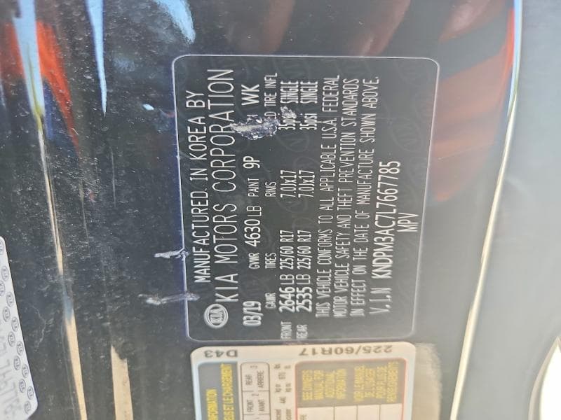 2020 KIA SPORTAGE LX 13