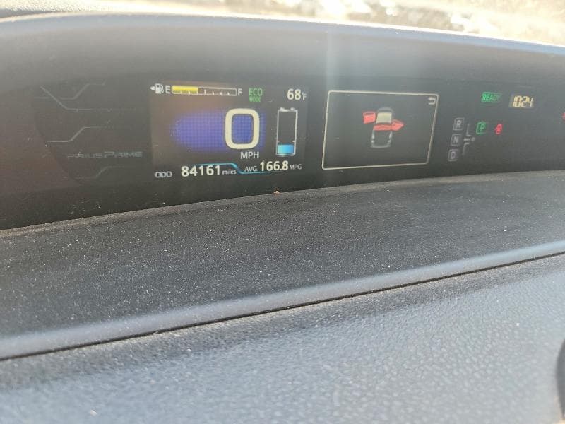2018 TOYOTA PRIUS PRIME PREMIUM 9