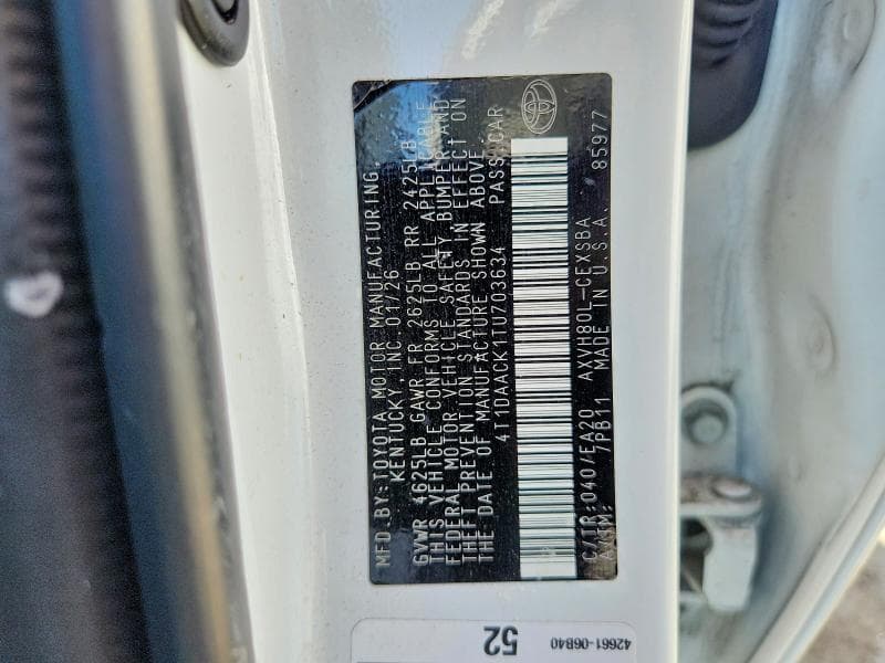 2022 TOYOTA CAMRY SE 12