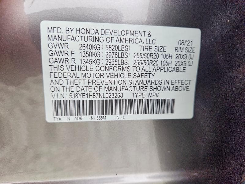 2022 ACURA MDX ADVANCE 13