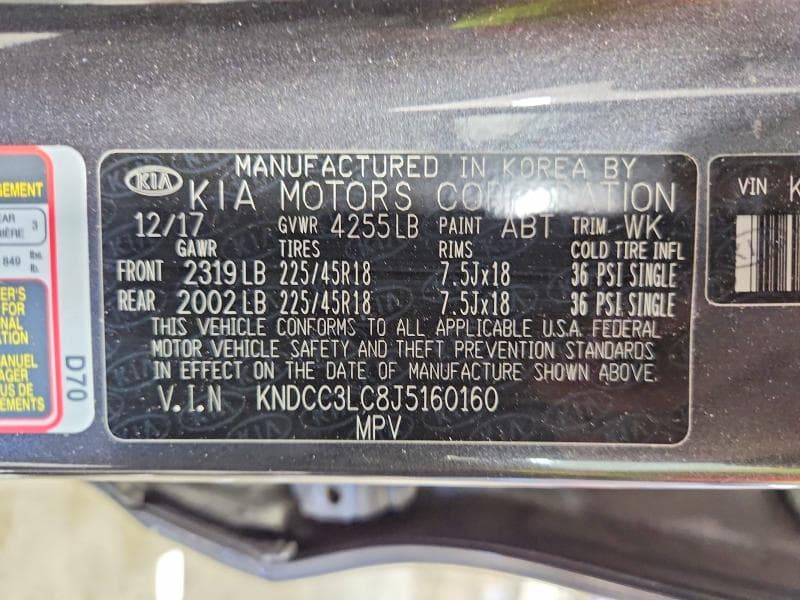 2018 KIA NIRO EX 13