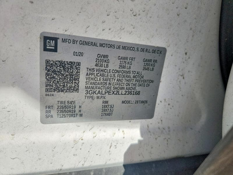 2020 GMC TERRAIN SLT 12