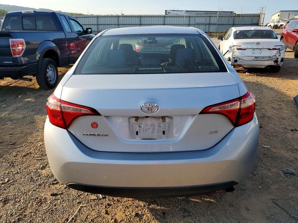 2017 TOYOTA COROLLA LE 6