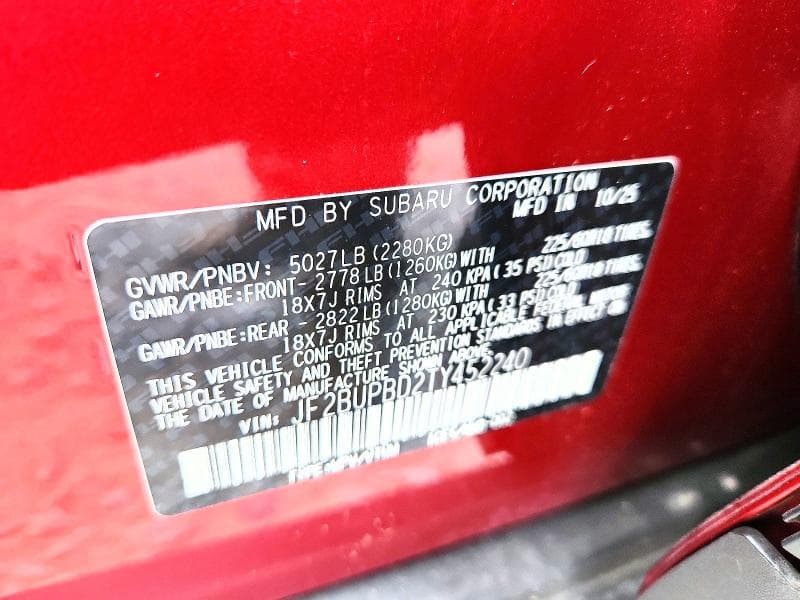 2026 SUBARU OUTBACK PREMIUM 13