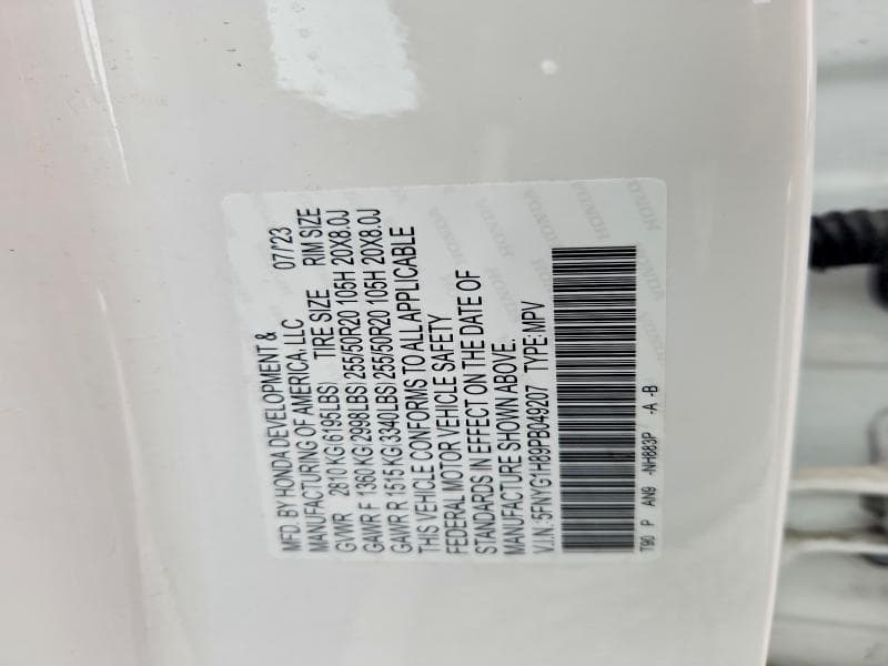 2023 HONDA PILOT ELITE 13