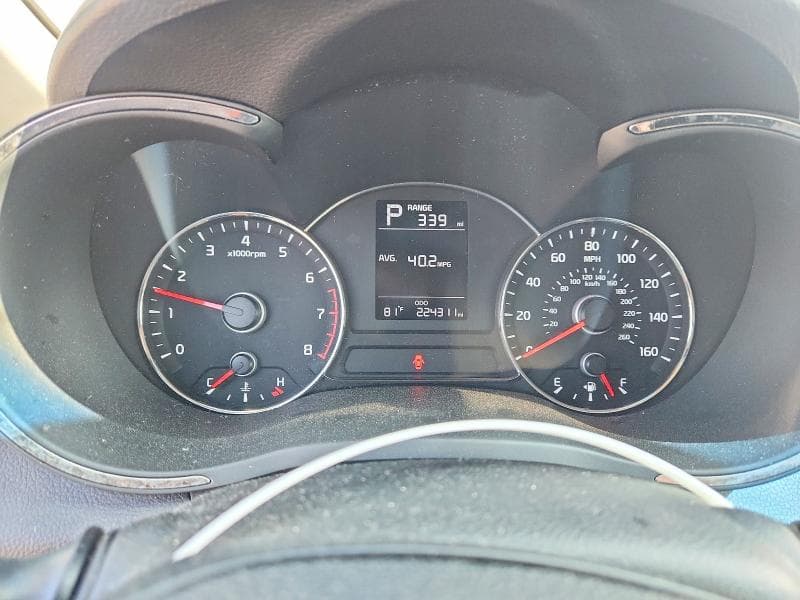 2017 KIA FORTE LX 9